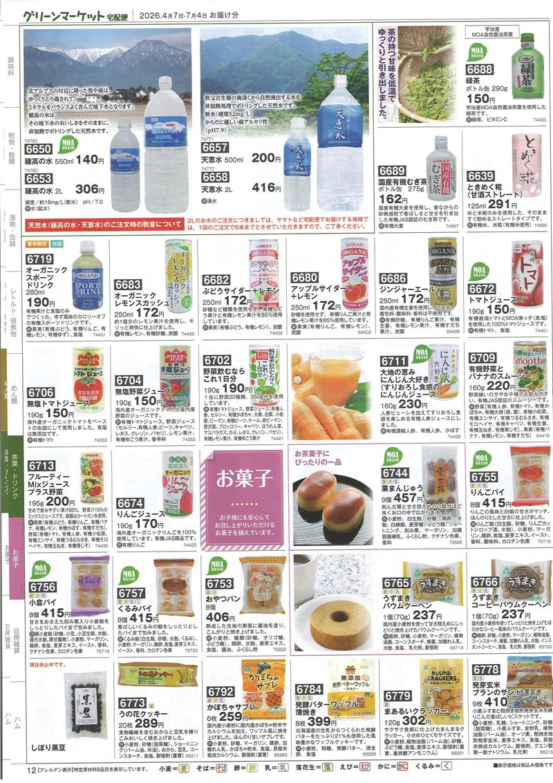 カタログ12ページ目